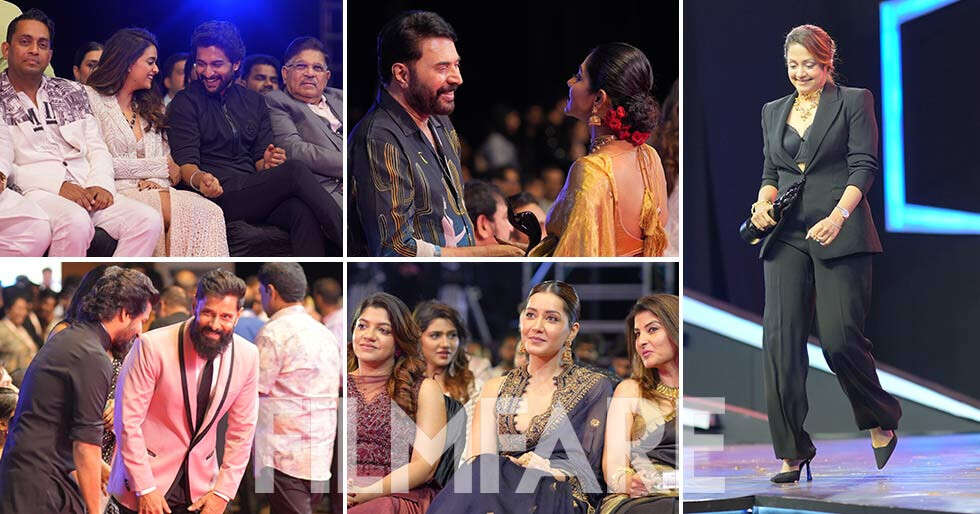 All inside pictures from the 69th SOBHA Filmfare Awards South 2024