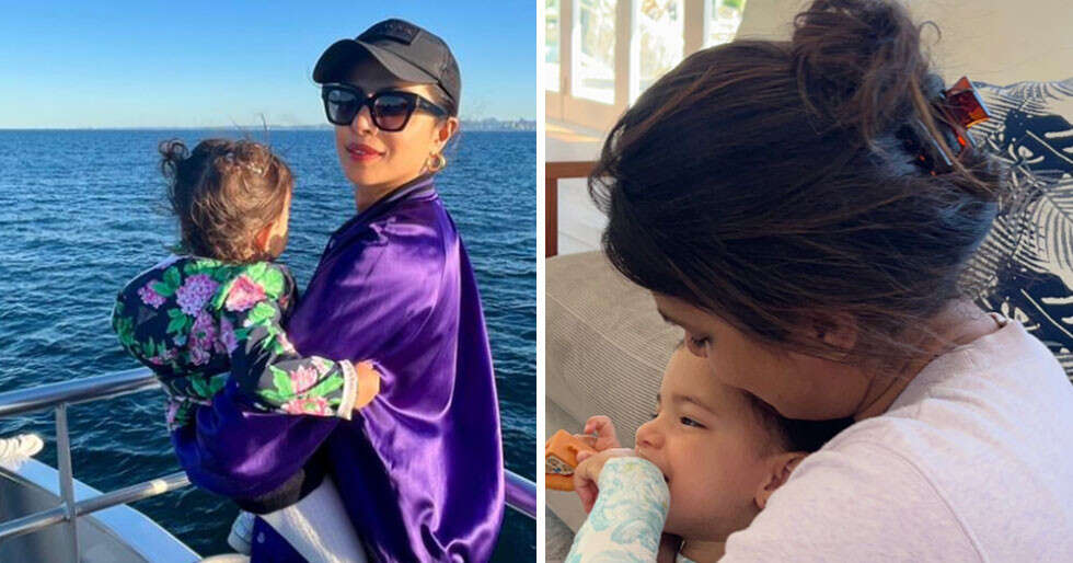 Priyanka Chopra posts an adorable picture of Malti Marie Jonas