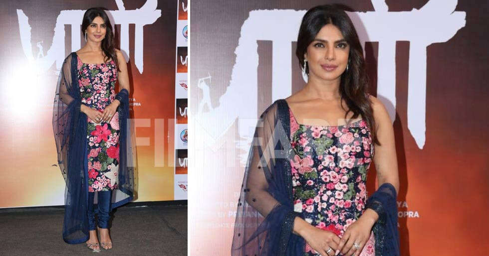 Pics: Priyanka Chopra Jonas stuns at the trailer launch of Paani