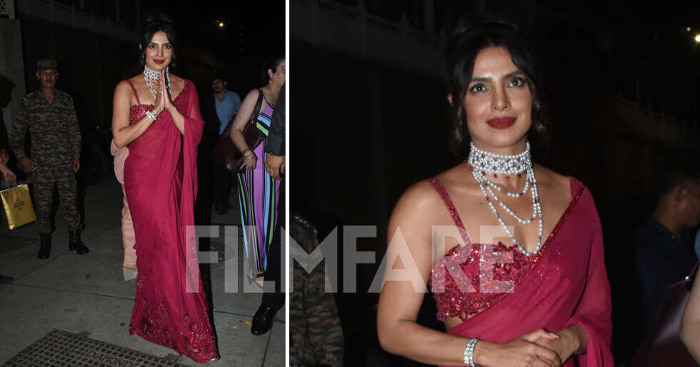 Photos: Priyanka Chopra Jonas looks ravishing in red