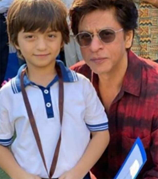 Shah Rukh Khan and sons