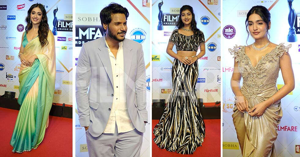 69th SOBHA Filmfare Awards South 2024: Sundeep Kishan, Saniya Iyappan, and more arrive in style