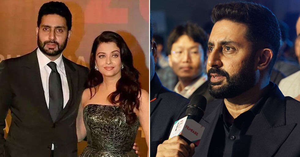 “Do as your wife tells…” Abhishek Bachchan at Filmfare OTT Awards