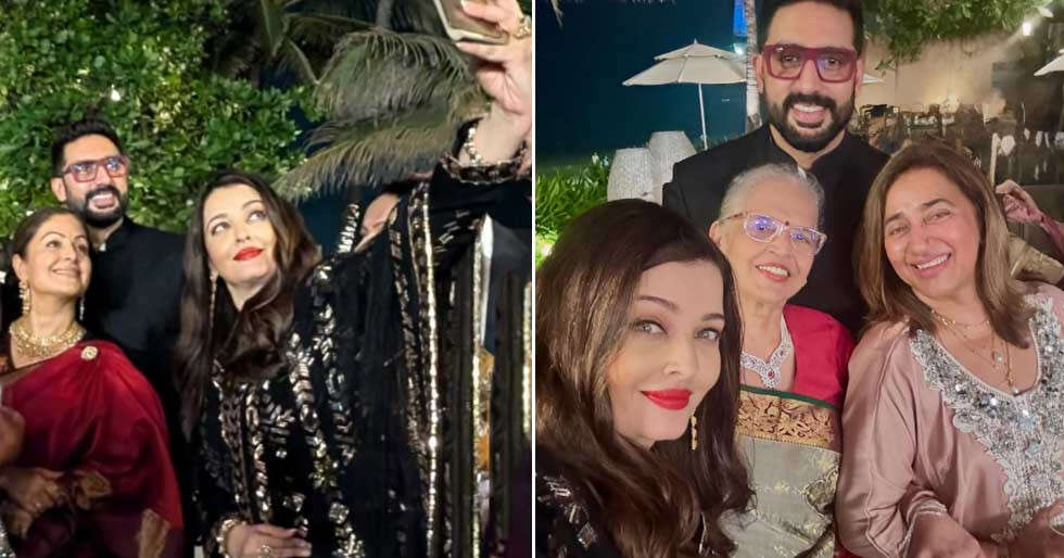 Abhishek Bachchan Aishwarya Rai Bachchan end divorce rumours with this pic