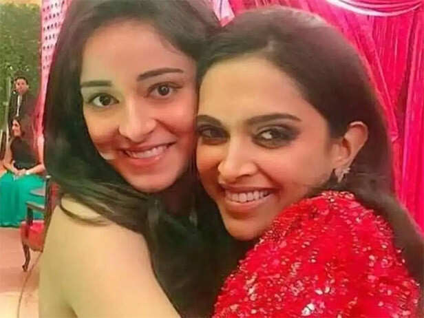 Ananya Panday and Deepika Padukone