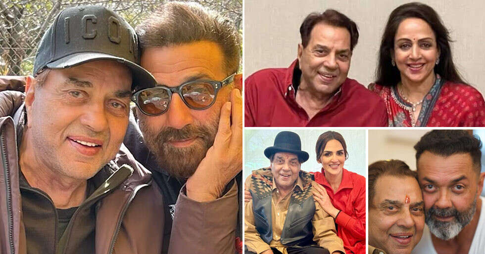 Dharmendra turns 89: Hema Malini, Bobby Deol & more share wishes