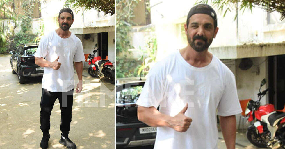 John Abraham turns 52, celebrates with fans and media in style