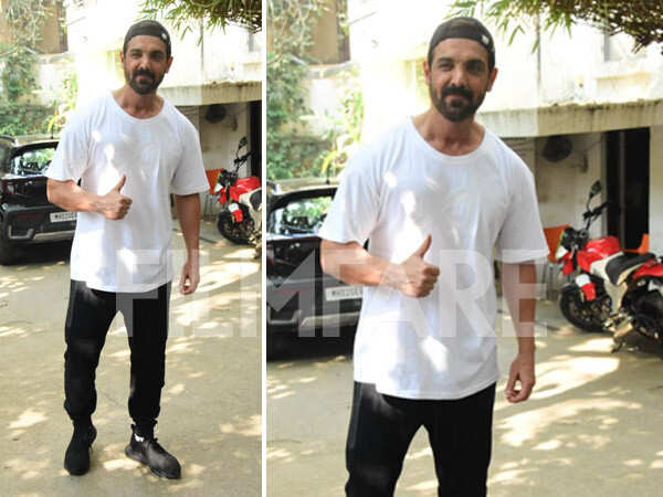 John Abraham turns 52 celebrates with fans and media in style