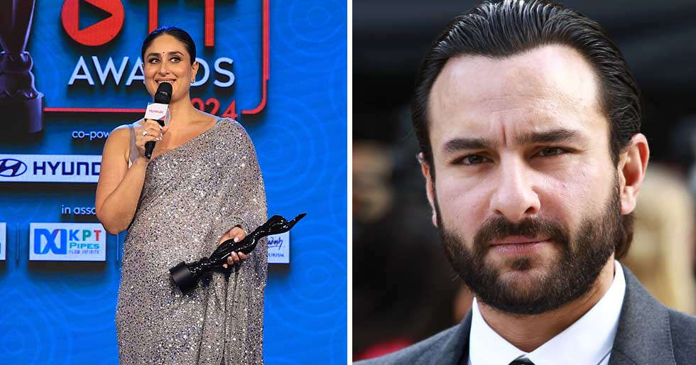 Filmfare OTT Awards 2024 Kareena Kapoor Khan reveals Saif’s reaction