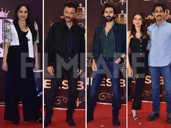 Photos: Madhuri Dixit Anil Kapoor and more attend Anees Bazmees bash