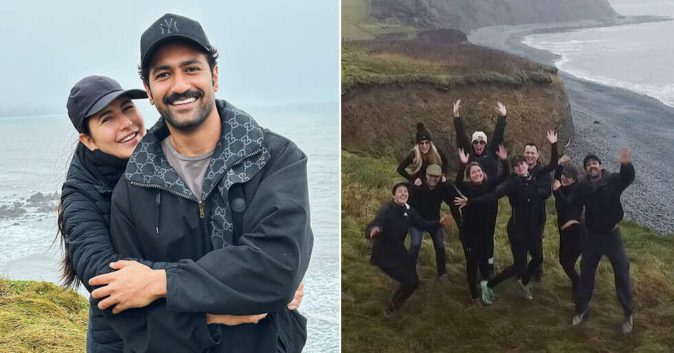 Pics: Katrina Kaif & Vicky Kaushal explore the British wildlands