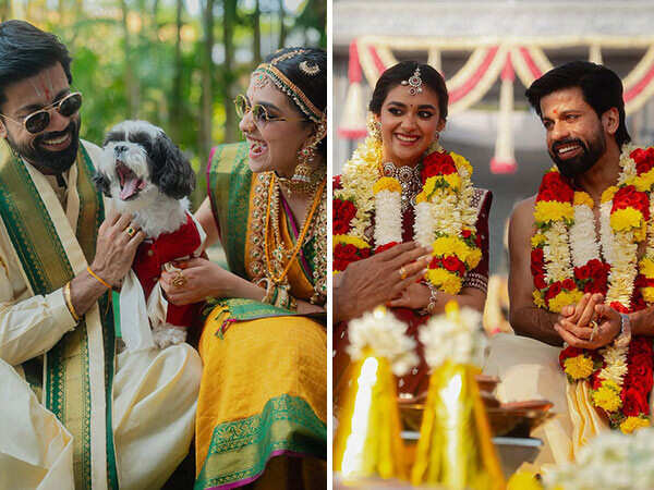 Keerthy Suresh & Antony Thattil's Wedding Photos Are OUT | Filmfare.com