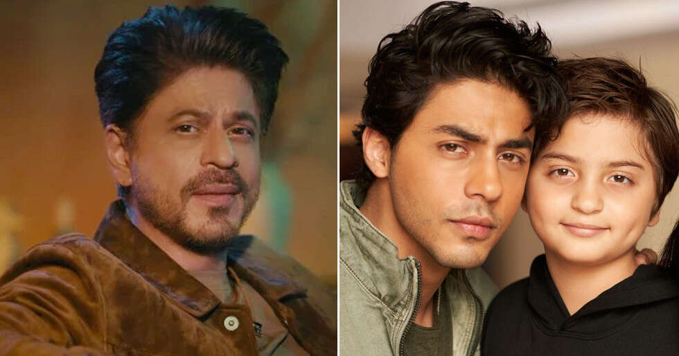 Shah Rukh Khan Talks About Working With Sons Aryan and AbRam Khan