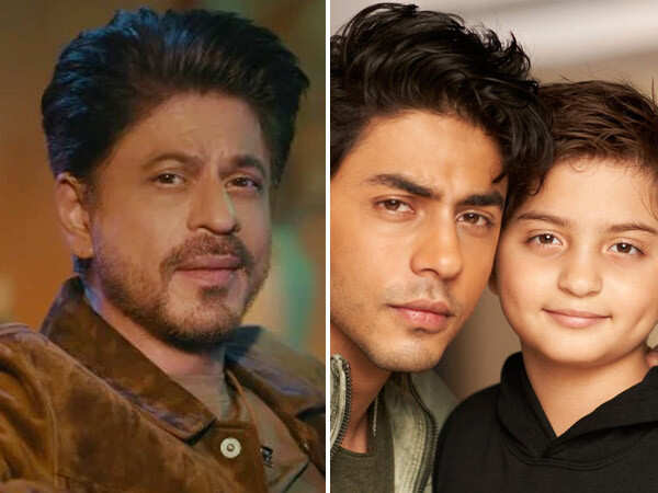 Shah Rukh Khan Talks About Working With Sons Aryan and AbRam Khan