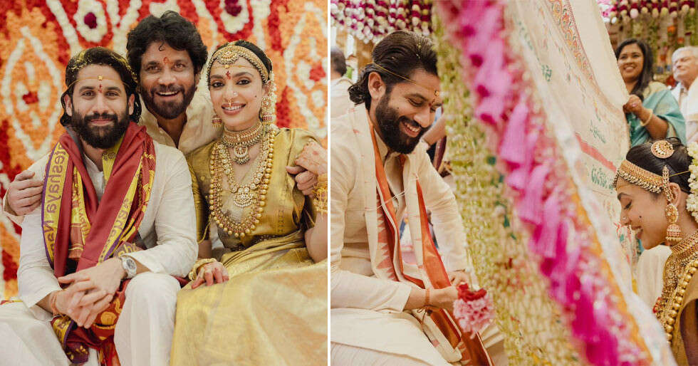 Sobhita Dhulipala & Naga Chaitanya are married Akkineni family shares