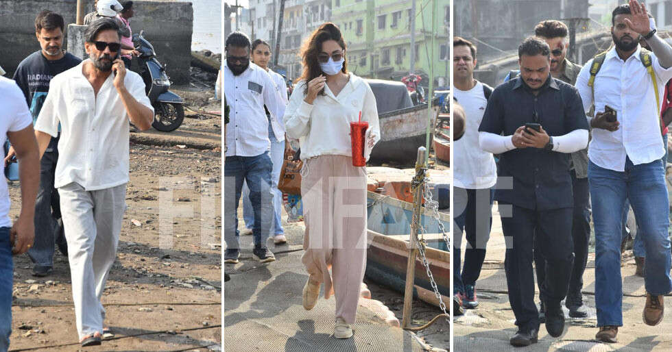 Photos: Anil Kapoor Kiara Advani Head For Toxics Shoot