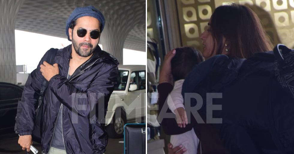 Photos: Varun Dhawan’s daughter Lara makes first public appearance