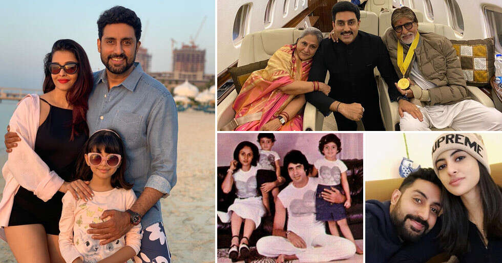 Birthday Special: 25 Rare Family Moments Of Abhishek Bachchan ...