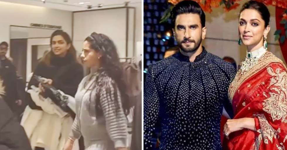 Ranveer Singh and Deepika Padukone's pictures of shopping at a Belgium ...