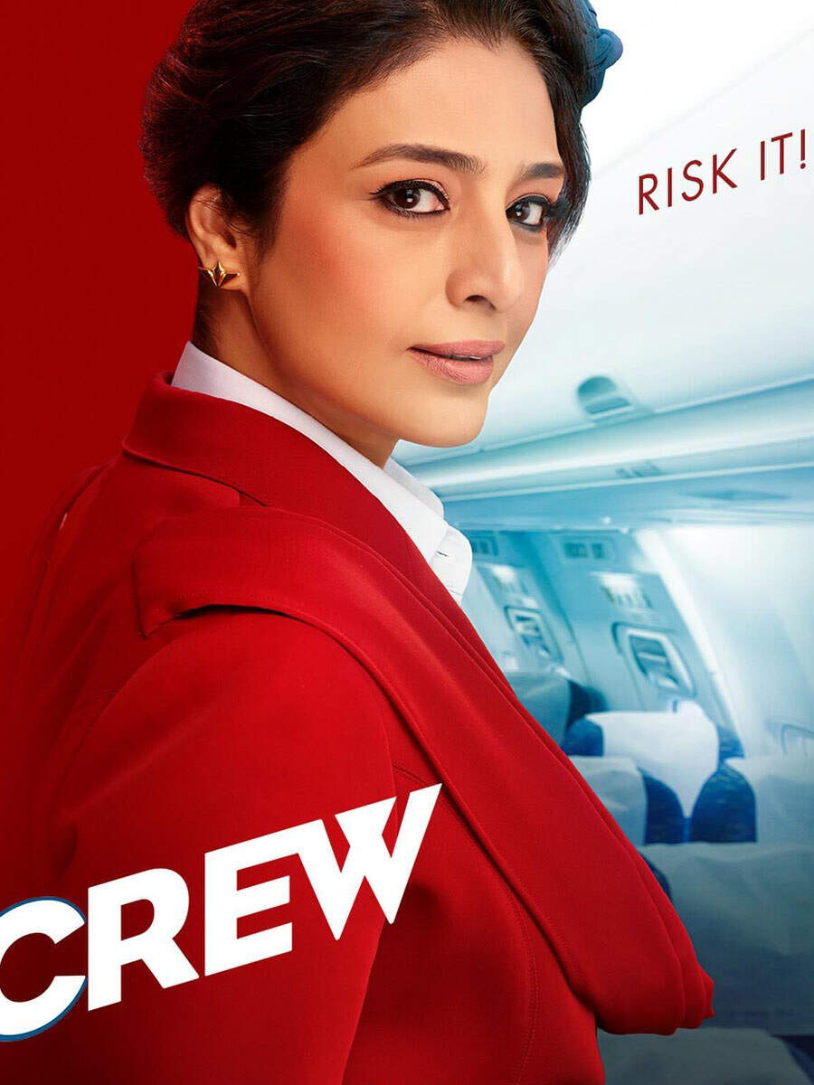 Crew: Tabu, Kareena Kapoor Khan & Kriti Sanon are set to steal, fake & risk  it in first-look posters | Filmfare.com