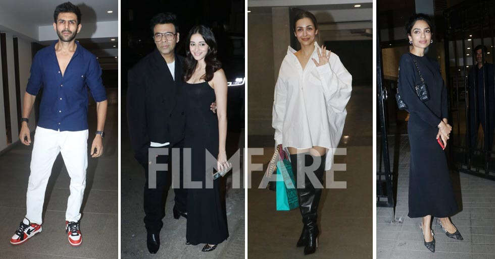 Celebs Spotted ft. Neha Dhupia Bash