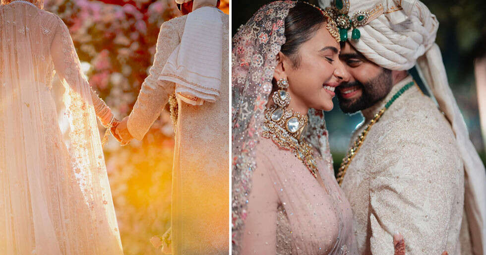 Rakul Preet Singh shares another set of dreamy wedding photos. See pics