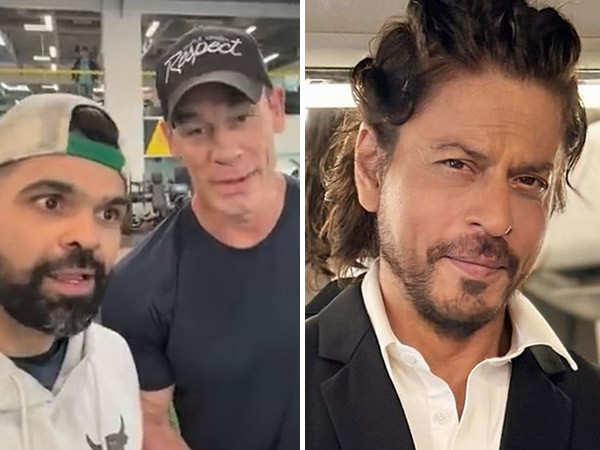 Shah Rukh Khan reacts to John Cena singing Bholi Si Surat: “Gonna send you my latest songs”