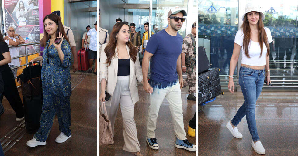 Rakul Preet Singh-Jackky Bhagnani wedding: Varun Dhawan, Natasha Dalal, and others arrive in Goa