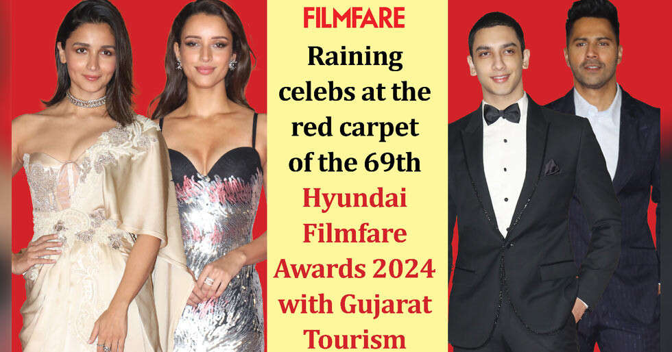 Triptii Dimri & more on the red carpet of the 69th Hyundai Filmfare Awards 2024 with Gujarat Tourism