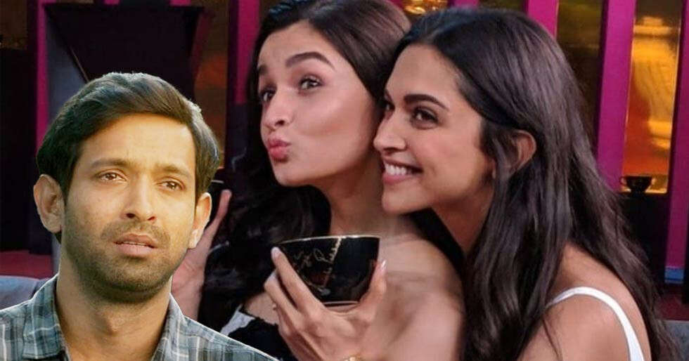 Deepika Padukone agrees with Alia Bhatt’s reaction to Vikrant Massey’s ...