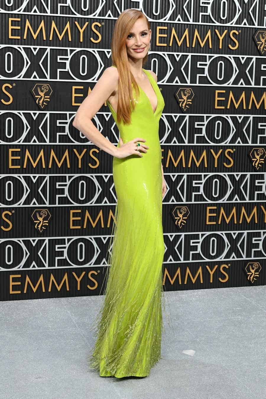 Emmy Fashion: Jessica Chastain
