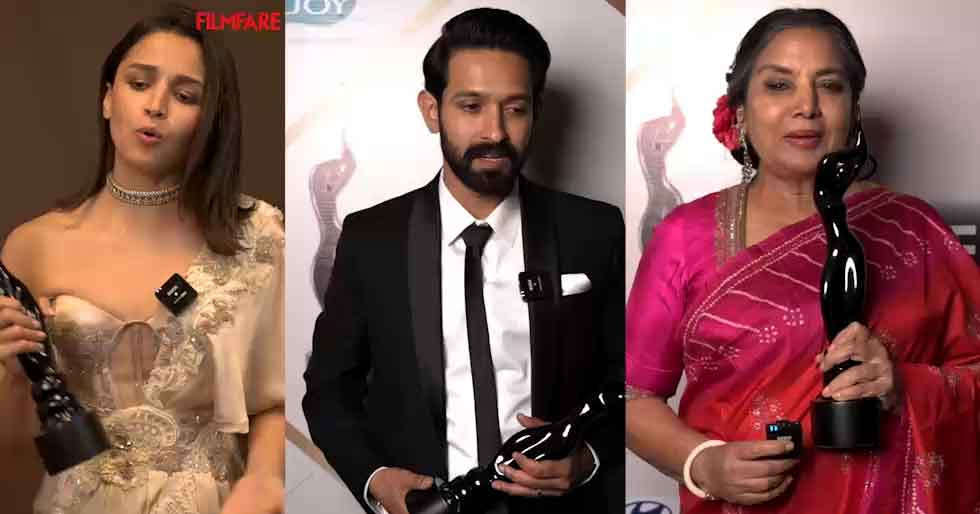 Top 10 69th Filmfare Awards 2024 Winners | Filmfare.com