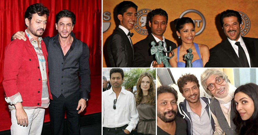 Birth anniversary: Remembering the late Irrfan Khan with these candid moments with his co-stars