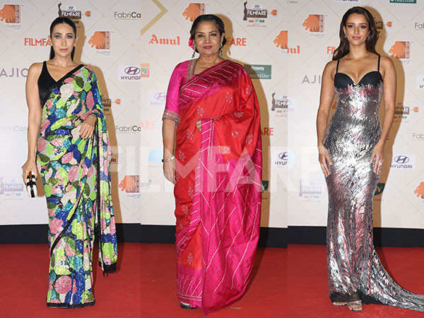 69th Hyundai Filmfare Awards 2024 with Gujarat Tourism: Triptii Dimri, Karisma Kapoor and others walk the red carpet