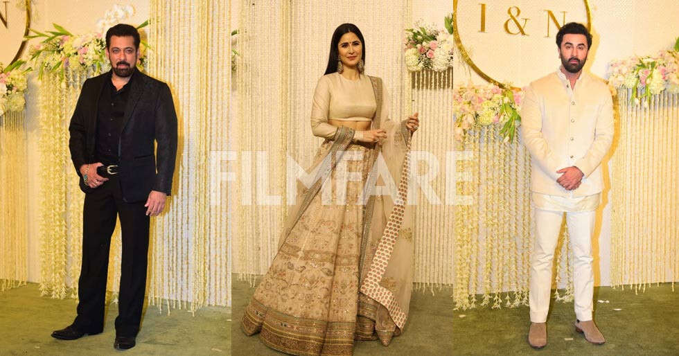 Ira Khan-Nupur Shikhare reception: Salman Khan, Katrina Kaif and Ranbir Kapoor attend