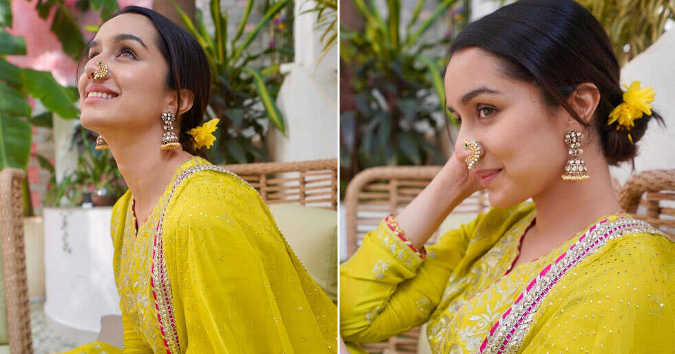 Shraddha Kapoor channels her inner Marathi Mulgi and looks like a ray of sunshine. See pics: