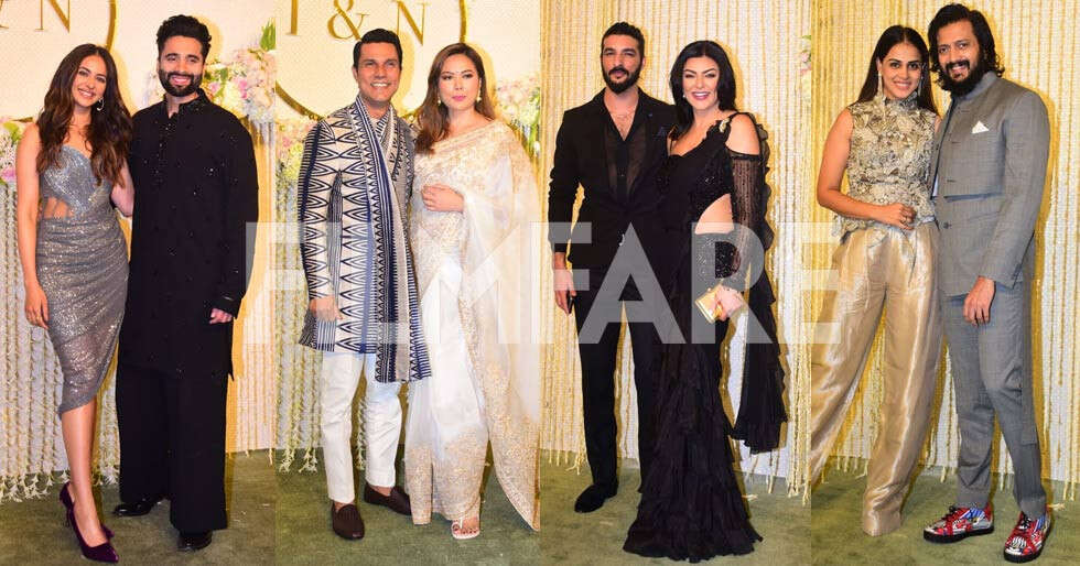 Ira Khan-Nupur Shikhare reception: Rakul Preet Singh, Jackky Bhagnani and more attend