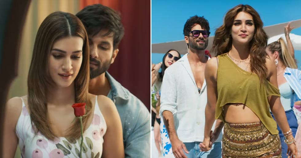 Pics Teri Baaton Mein Aisa Uljha Jiya Trailer Reveals Kriti Sanon Shahid Kapoors Unique