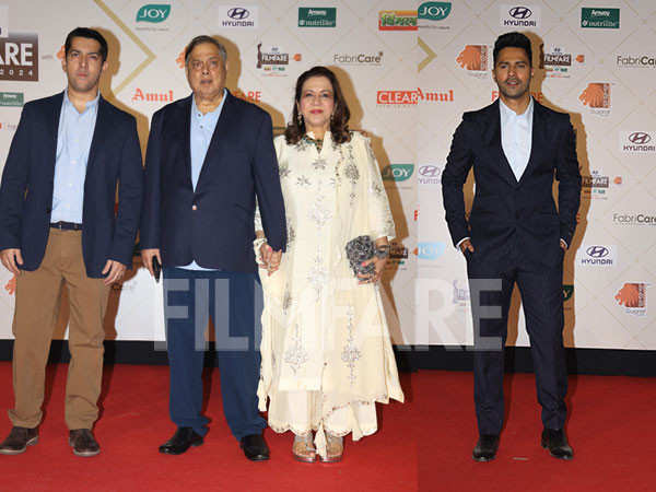 69th Hyundai Filmfare Awards 2024 with Gujarat Tourism: David Dhawan, Varun Dhawan and others walk the red carpet