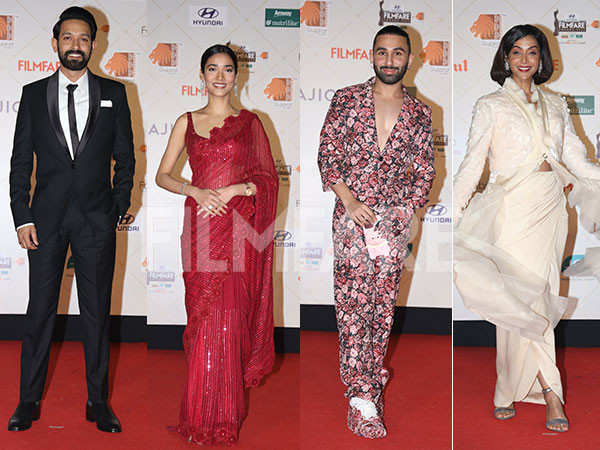 69th Hyundai Filmfare Awards 2024 with Gujarat Tourism: Vikrant Massey, Medha Shankr and others walk the red carpet