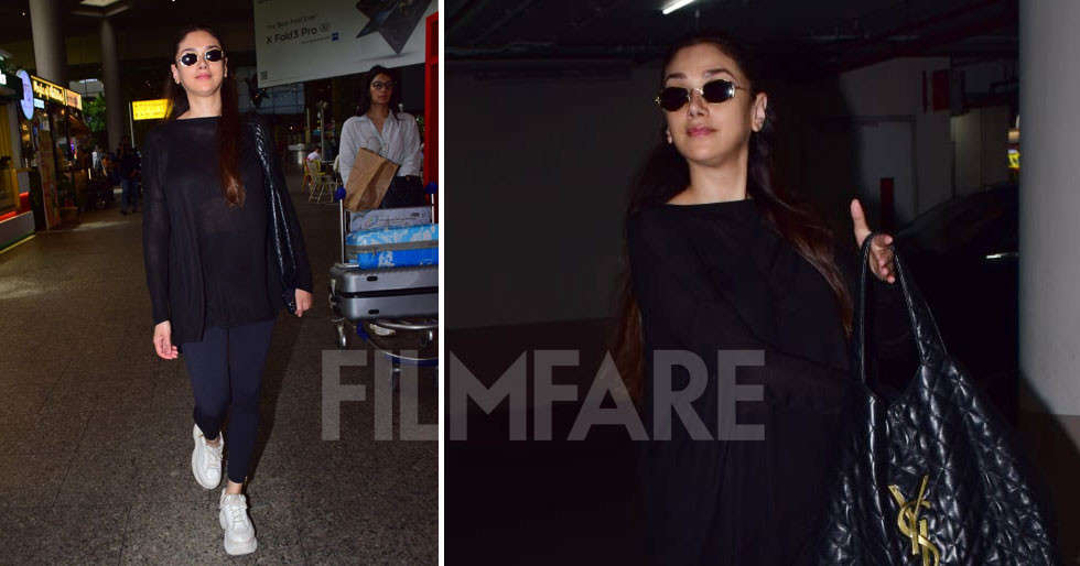 Aditi Rao Hydari’s Latest Airport Look Is Casual And Comfy