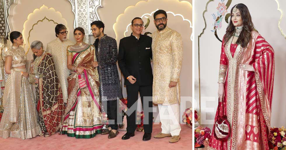 PHOTOS: Amitabh Bachchan arrives with his family for Anant-Radhika’s wedding