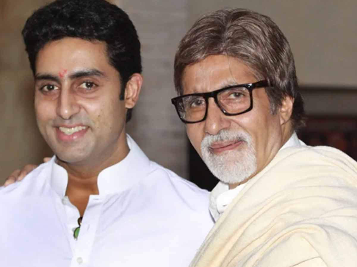 Amitabh Bachchan confirms Abhishek Bachchan