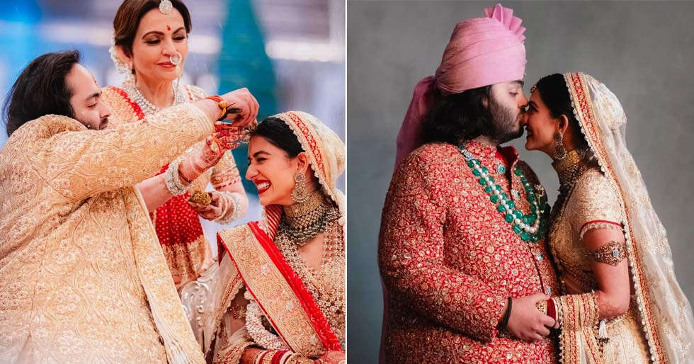 Inside pictures from Anant Ambani and Radhika Merchant’s grand wedding festivities