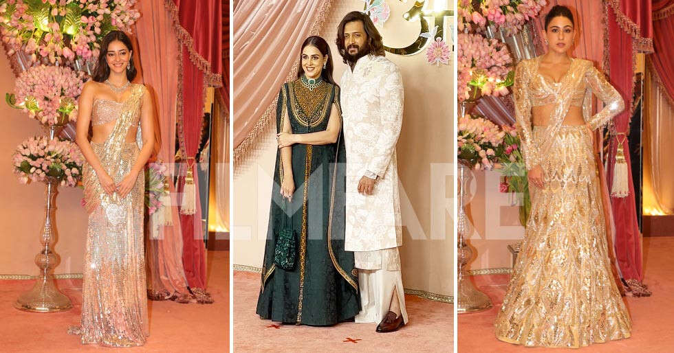 Sara Ali Khan, Ananya Panday and others at Anant-Radhika’s sangeet