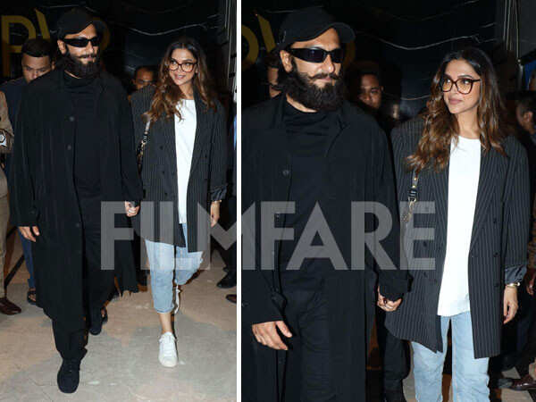 Photos: Deepika Padukone & Ranveer Singh watch Kalki 2898 AD with ...