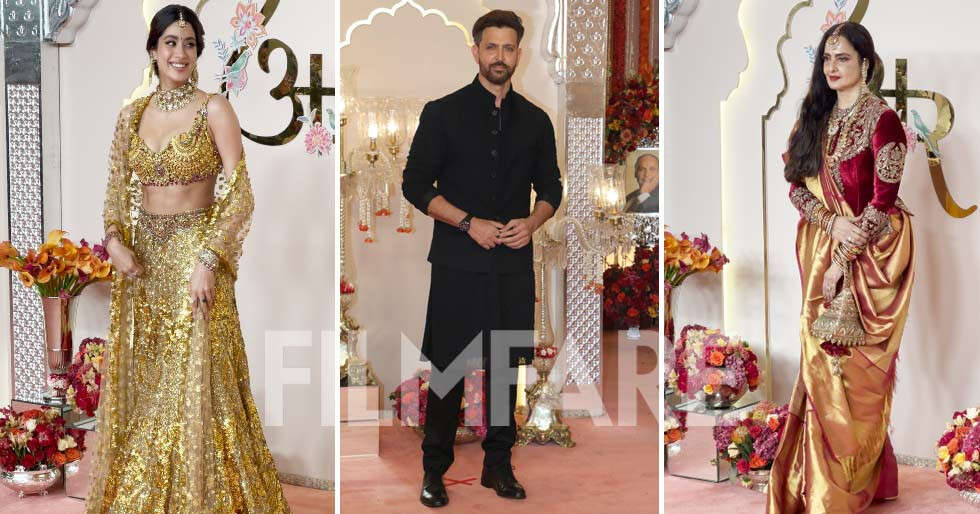 Janhvi Kapoor, Hrithik Roshan, Vidya Balan at Anant-Radhika’s wedding