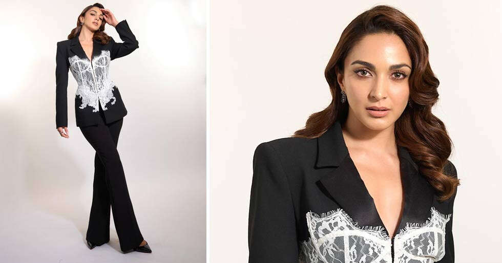 In Pictures: Kiara Advani exudes boss-lady vibes in a corset outfit