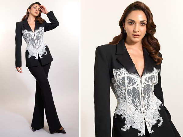 In Pictures: Kiara Advani exudes boss-lady vibes in a corset outfit