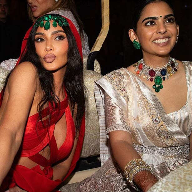 Kim Kardashian Anant Radhika
